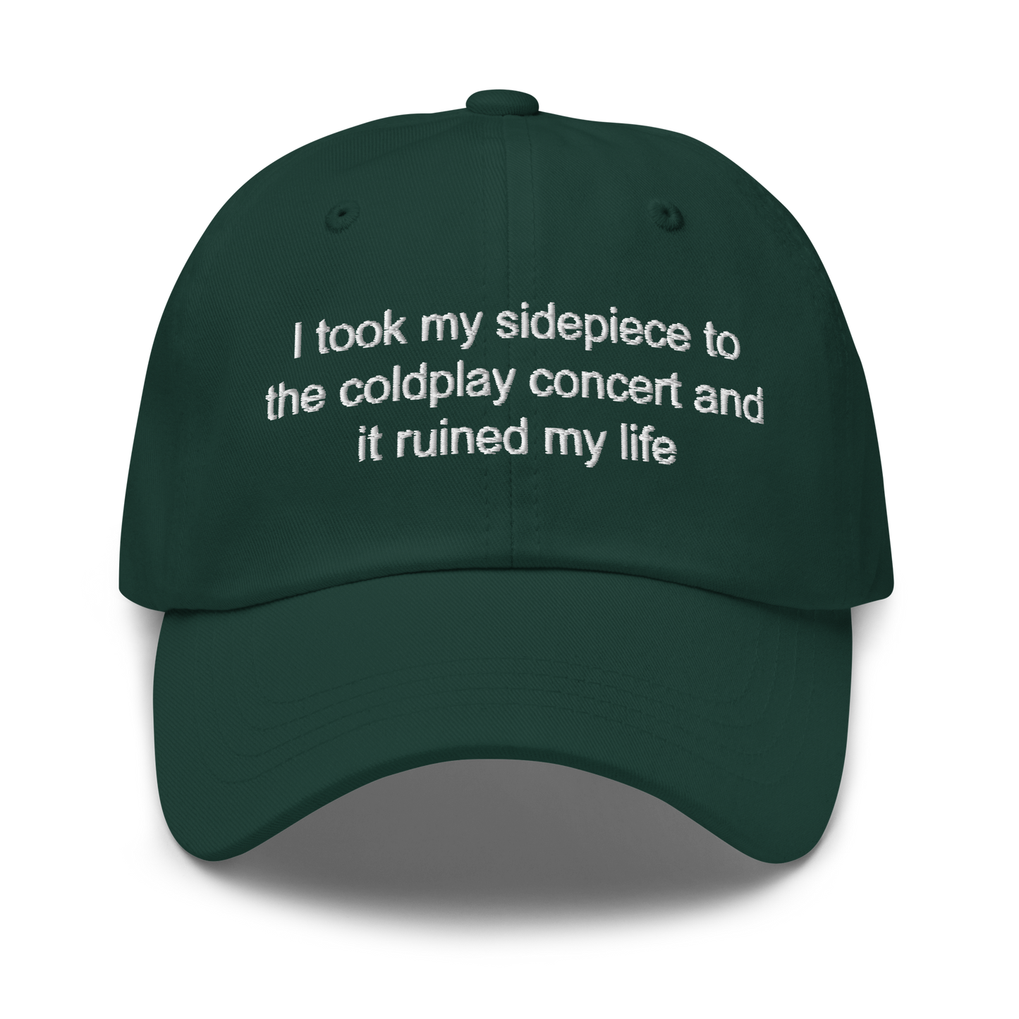 Coldplay Dad Hat - Black | White | Navy | Green