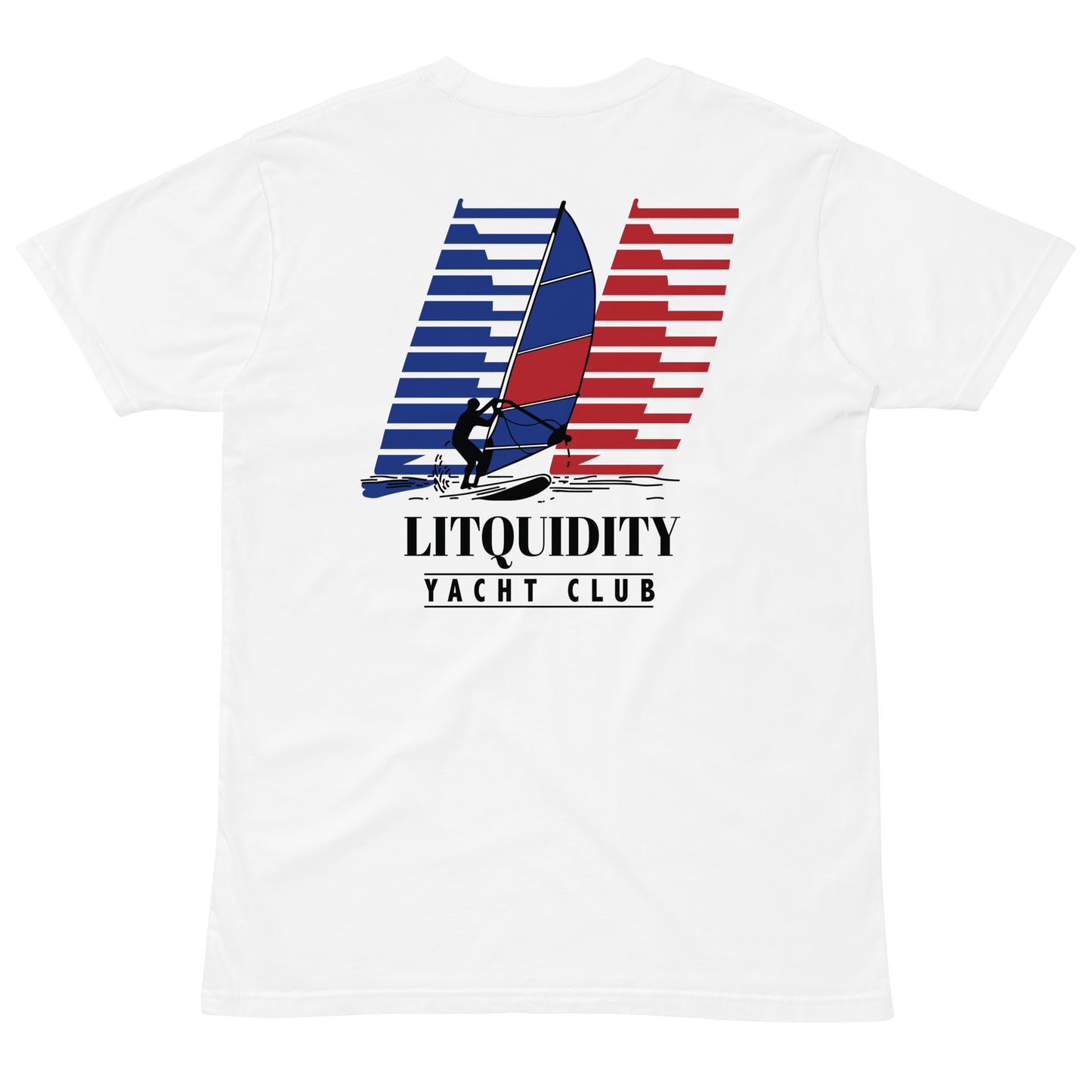 Litquidity Yacht Club White T-Shirt