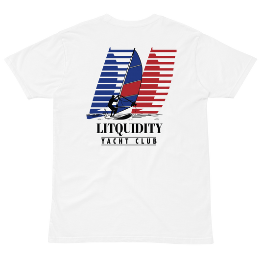 Litquidity Yacht Club White T-Shirt
