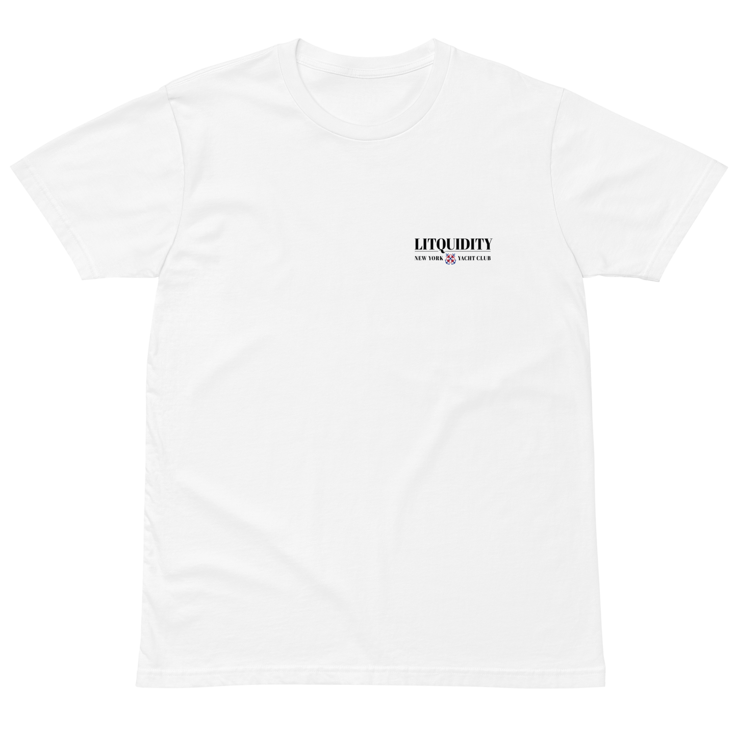 Litquidity Yacht Club White T-Shirt