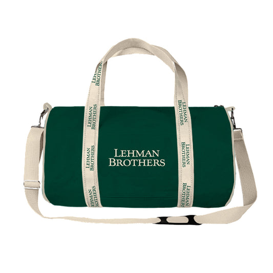 Lehman Brothers Green & Natural Banker Bag