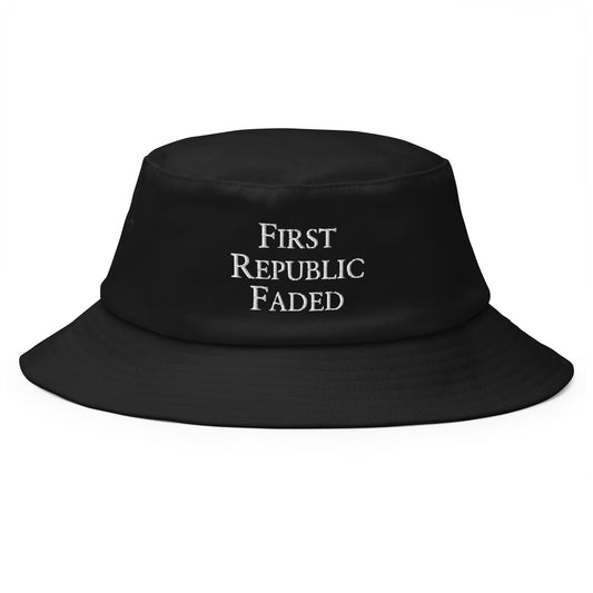 First Republic Faded Bucket Hat