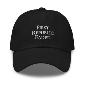 First Republic Faded Dad hat