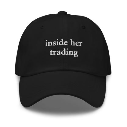 Inside Her Trading Dad Hat - Black | White | Navy | Green