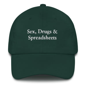 Sex, Drugs & Spreadsheets Dad Hat