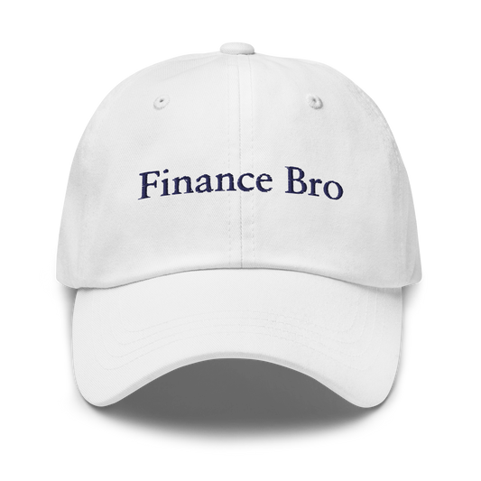 Finance Bro Dad Hat