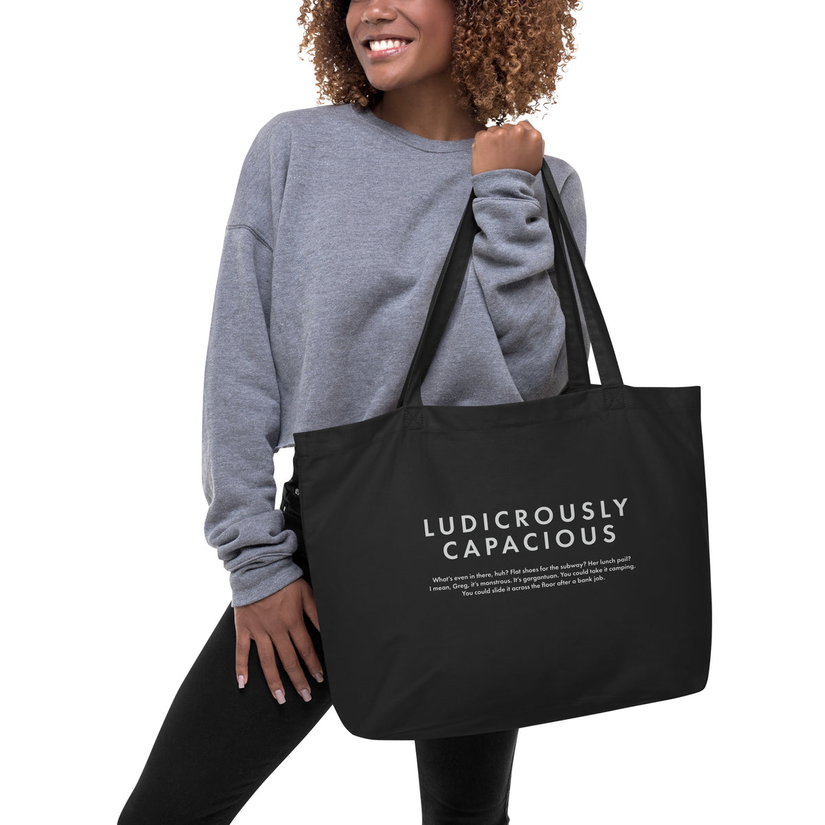 Ludicrously Capacious Tote Bag – Litquidity Capital