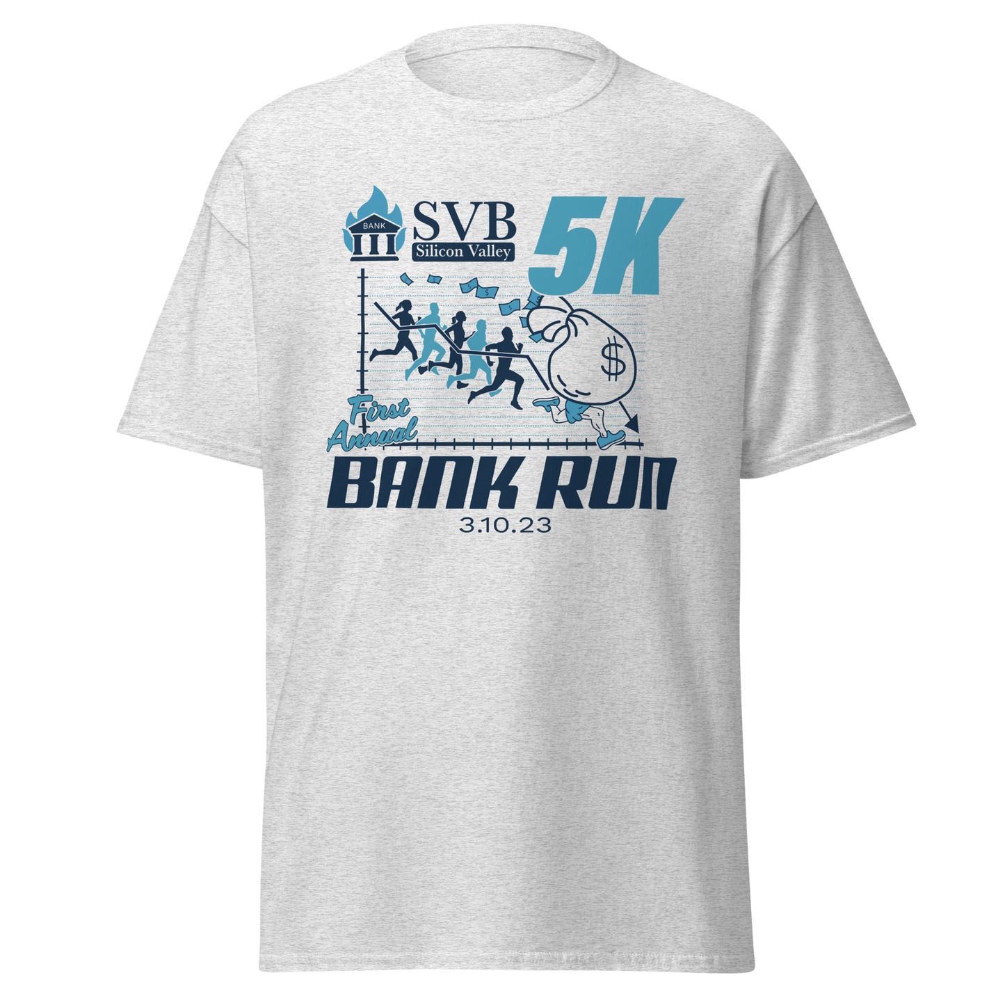 Silicon Valley Bank Run 2023 T-Shirt