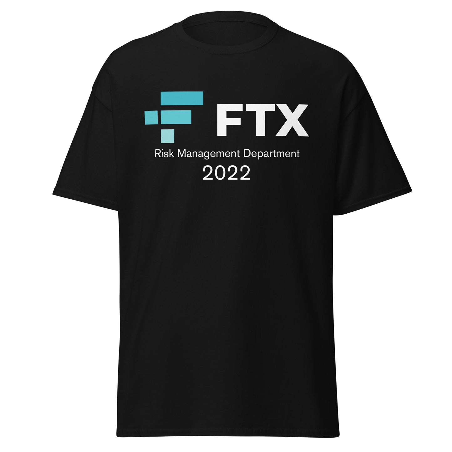 FTX Risk Management Department Black T-Shirt