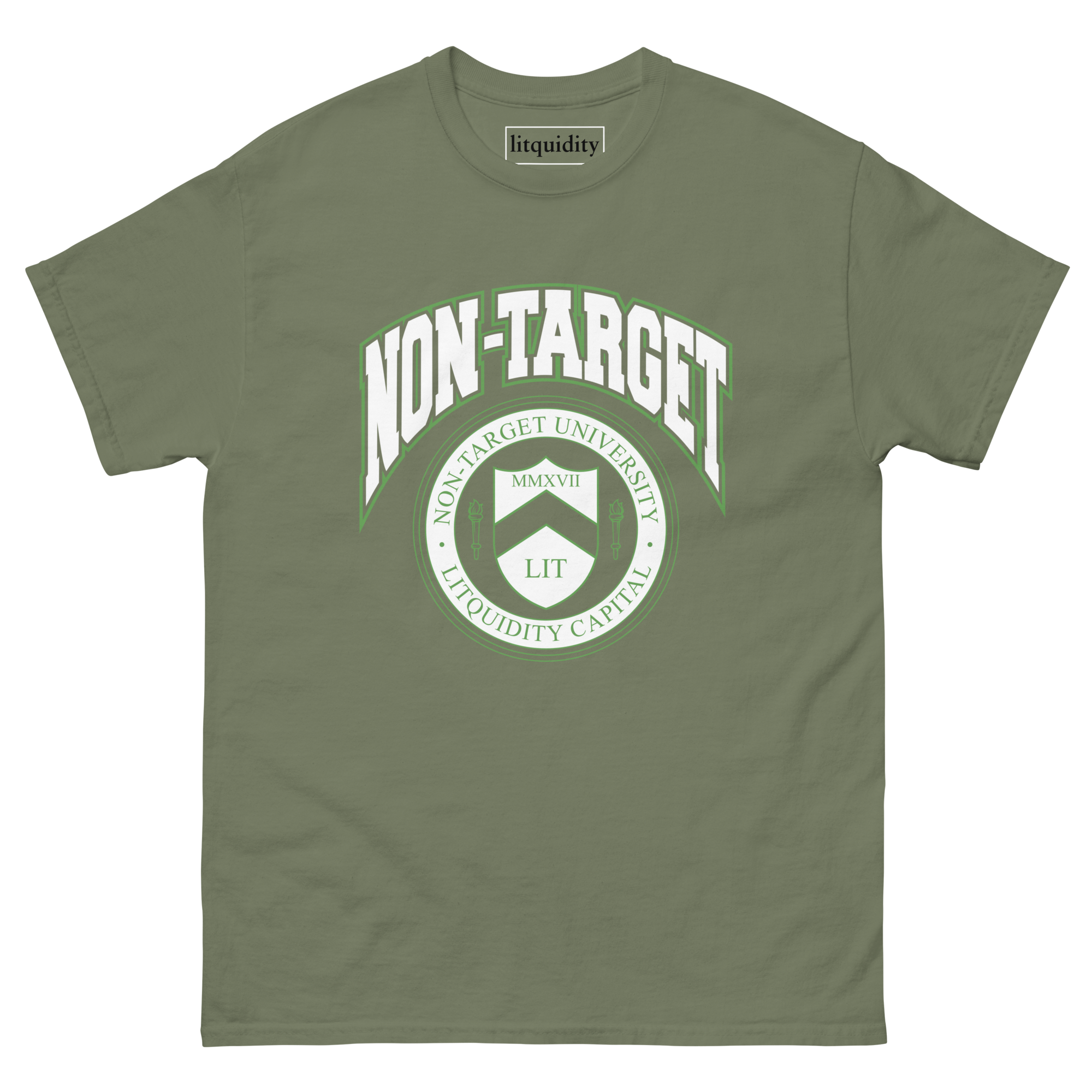 Non-Target Military Green | T-Shirt