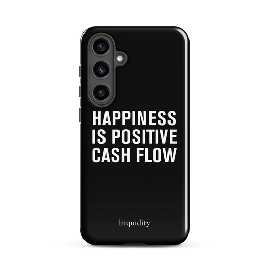 Happiness Is Positive Cash Flow Samsung Case