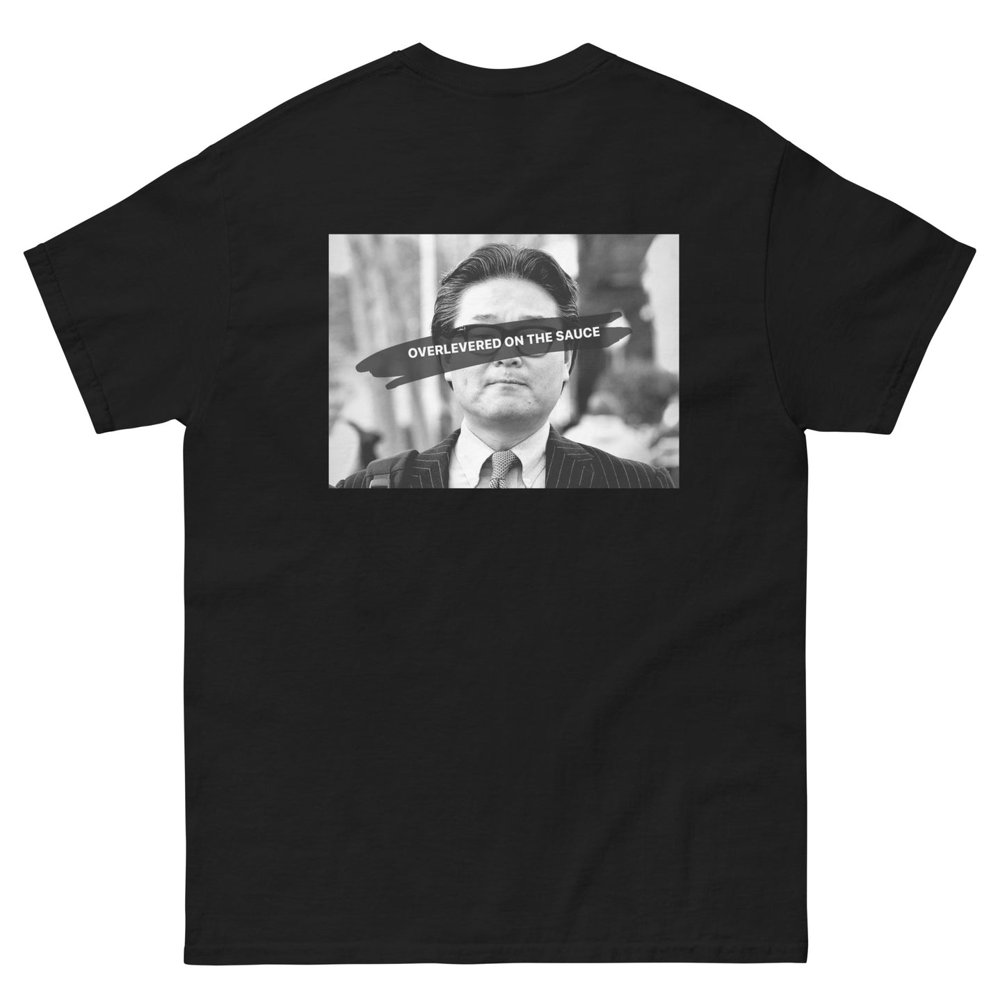 Overlevered on the Sauce (Bill Hwang) T-Shirt - Black