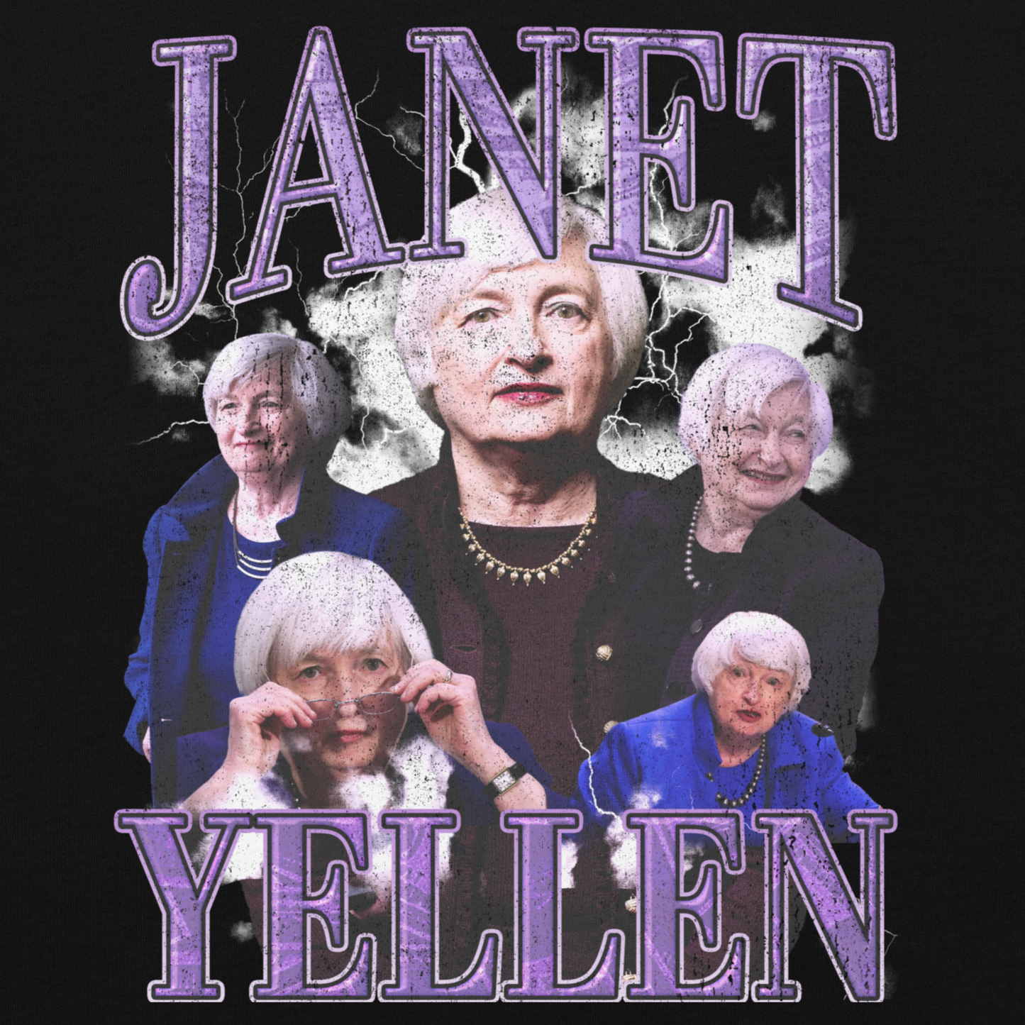 Janet Yellen Vintage T-Shirt