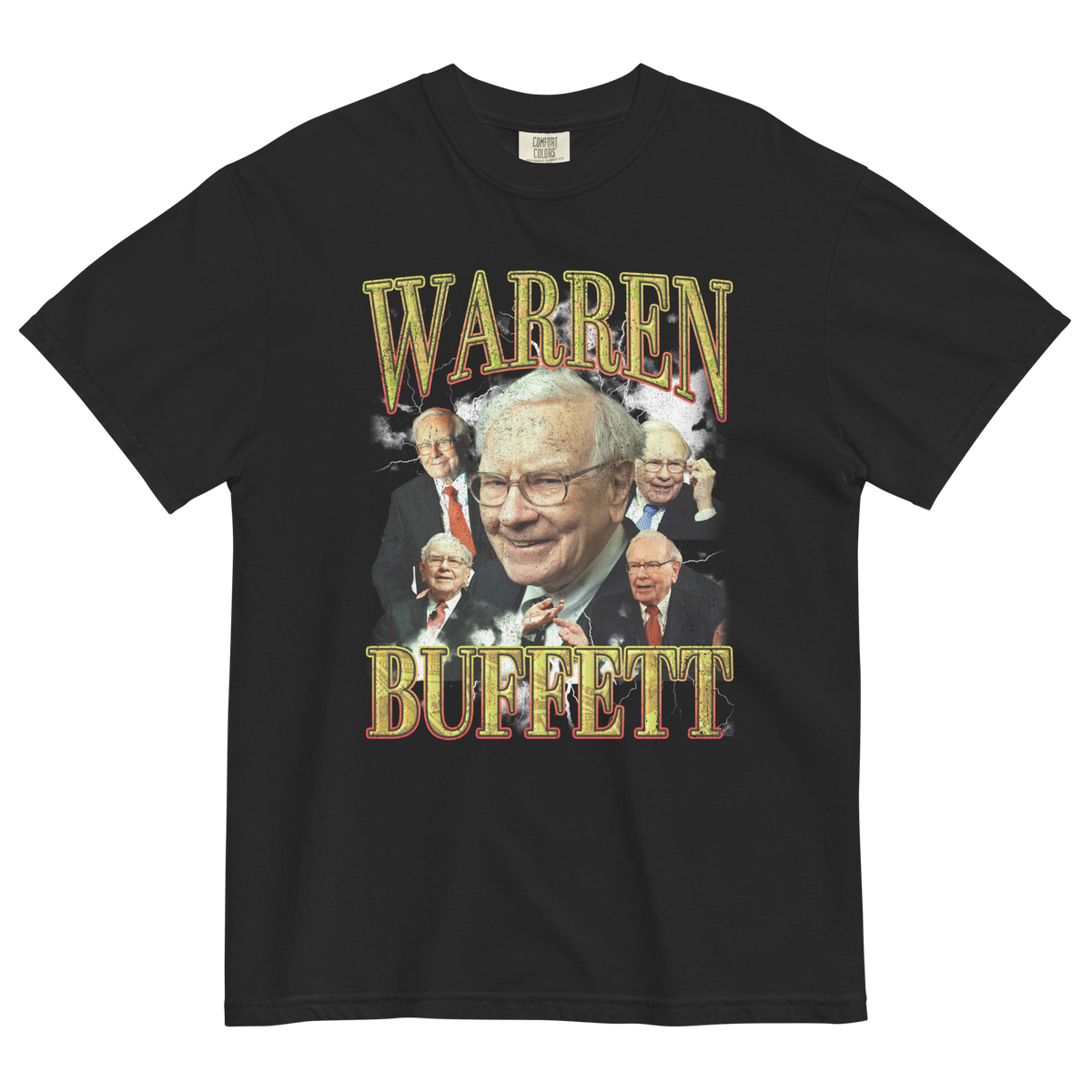VINTAGE 00s Warren Buffett　tシャツ 投資家　企業 Warren Buffett Vintage T-Shirt – Litquidity Merch Store