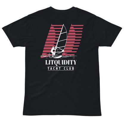 Litquidity Yacht Club Navy T-Shirt