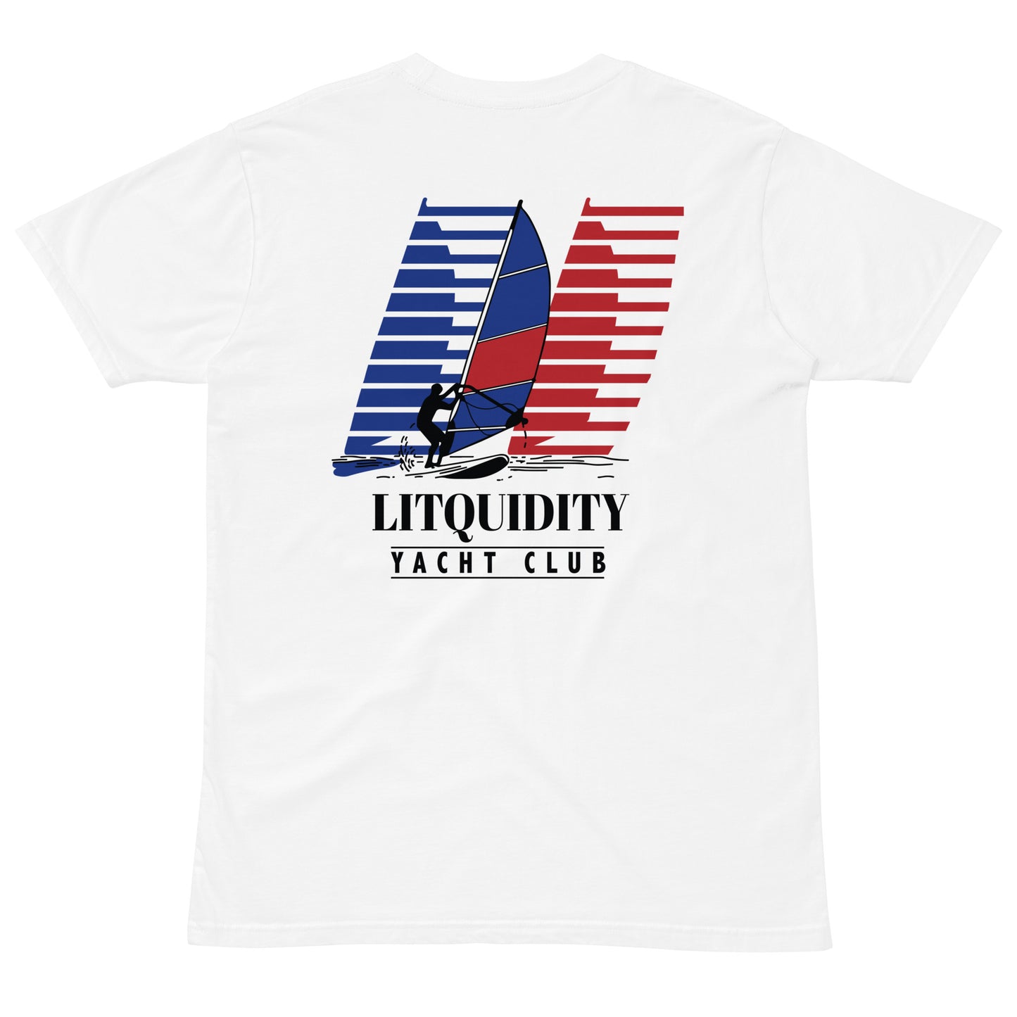 Litquidity Yacht Club White T-Shirt