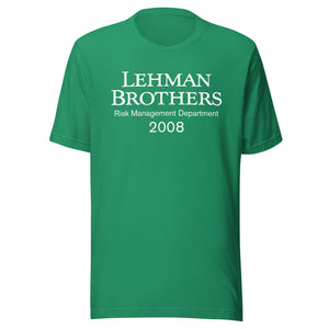 Lehman Brothers Risk Mgmt | T-Shirt