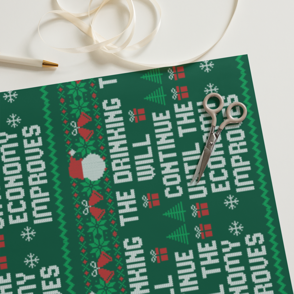 Litquidity Holiday Wrapping Paper Set