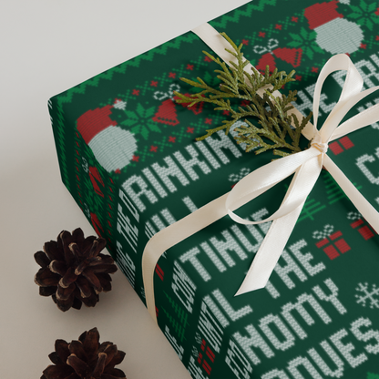 Litquidity Holiday Wrapping Paper Set