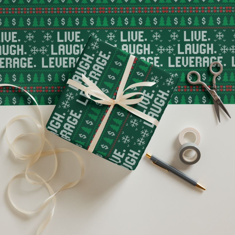 Litquidity Holiday Wrapping Paper Set