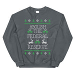 Load image into Gallery viewer, Abolish The Federal Reserve | Ugly Christmas Sweater
