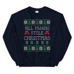 Load image into Gallery viewer, Bill Hwang Stole Christmas | Ugly Christmas Sweater
