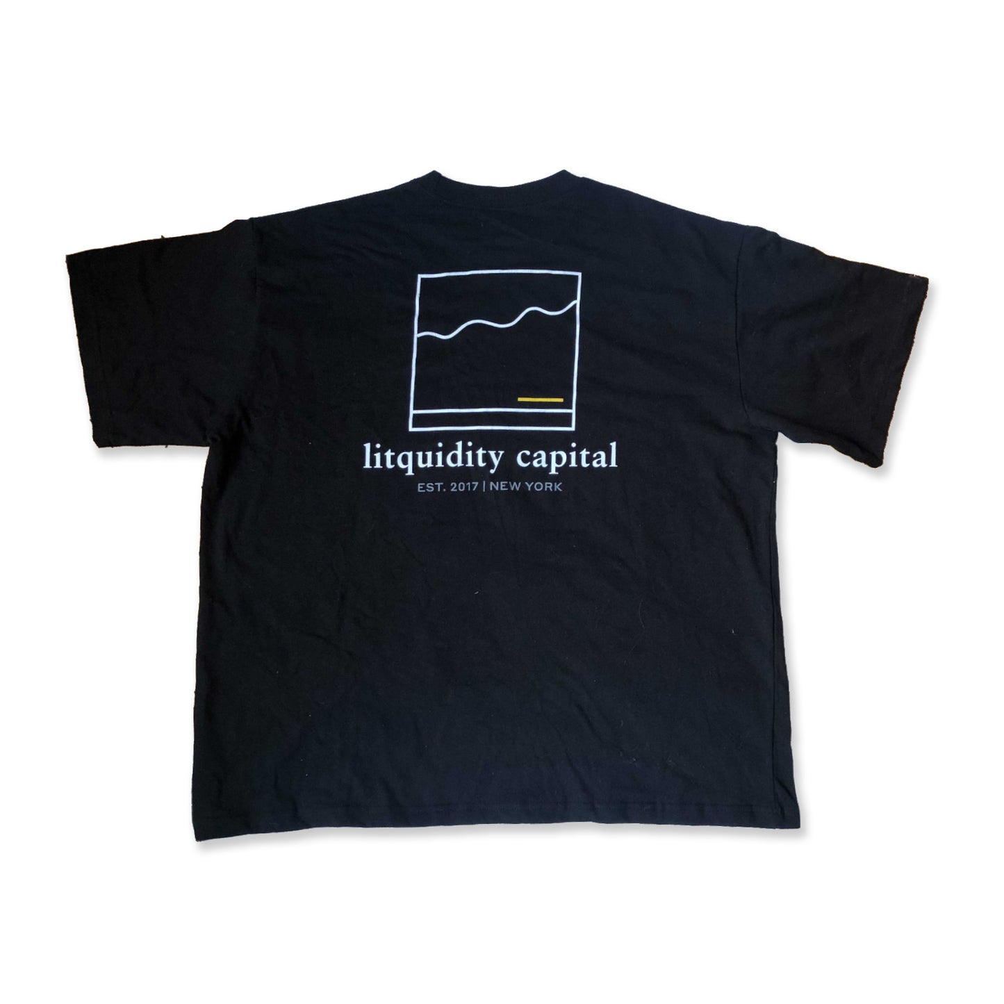 Litquidity Beach House - Black Tee