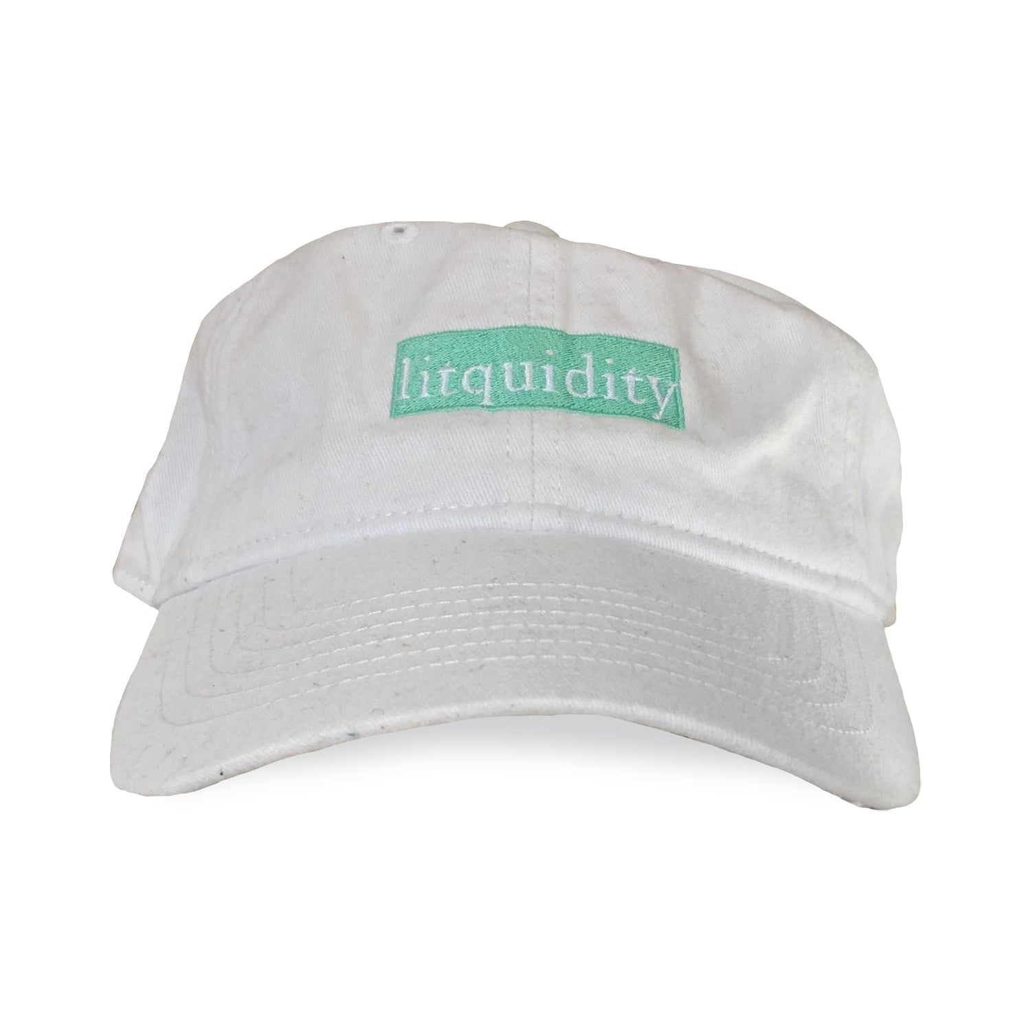 Litquidity Teal Block Dad Hat