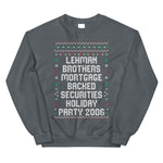 Load image into Gallery viewer, Lehman Brothers Mortgage Backed Securities Holiday Party 2006 | Ugly Christmas Sweater

