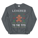 Load image into Gallery viewer, Levered to the Tits | Ugly Christmas Sweater
