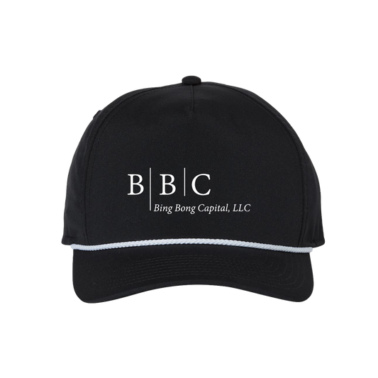 Bing Bong Capital Black Snapback Hat