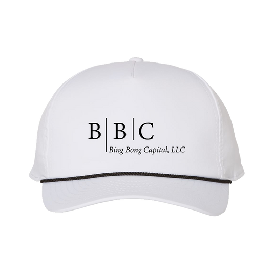 Bing Bong Capital White Snapback Hat