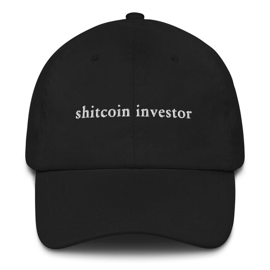 shitcoin investor dad hat