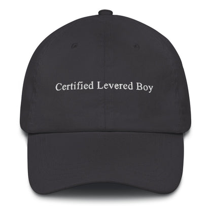 Certified Levered Boy Dad Hat