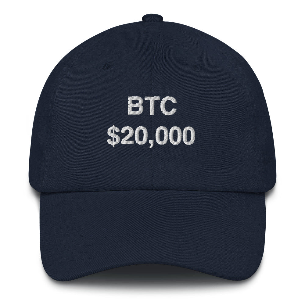 Bitcoin $20,000 Dad Hat