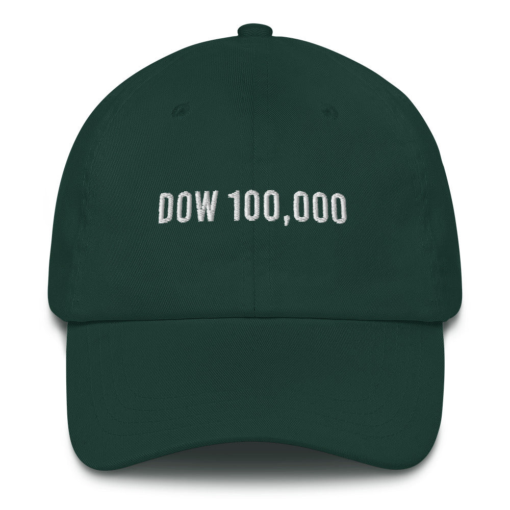 Dow 100k Dad Hat