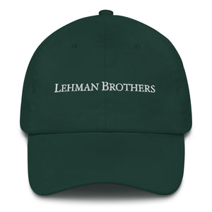 Lehman Brothers Retro Dad Hat