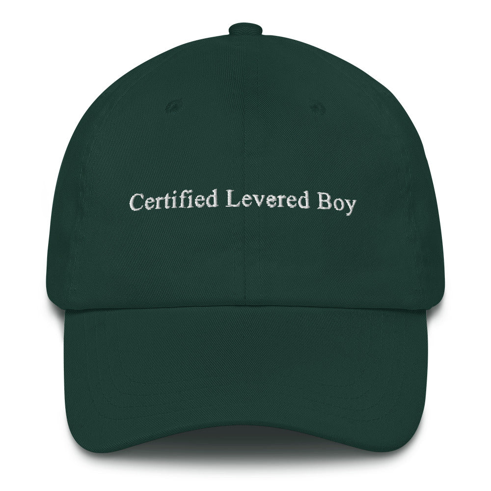 Certified Levered Boy Dad Hat