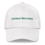 Load image into Gallery viewer, Lehman Brothers Retro White Dad Hat
