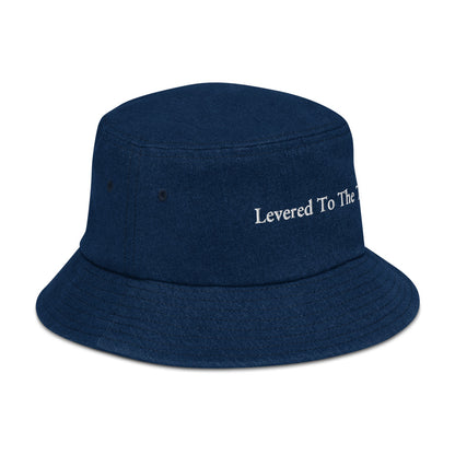 Levered To The Tits - Denim Bucket Hat