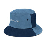 Load image into Gallery viewer, Levered To The Tits - Denim Bucket Hat
