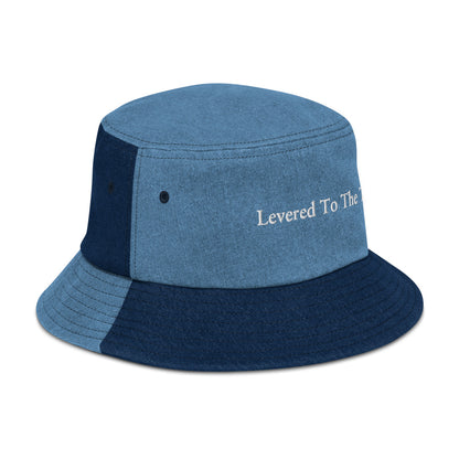 Levered To The Tits - Denim Bucket Hat