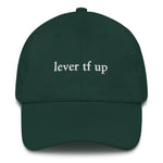 Load image into Gallery viewer, Lever tf up Dad Hat
