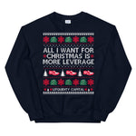Load image into Gallery viewer, More Leverage - Ugly Christmas Sweater
