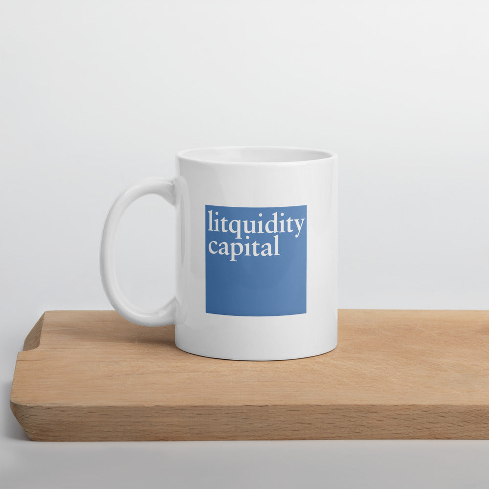 Litquidity Capital Blue Logo Mug