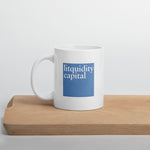 Load image into Gallery viewer, Litquidity Capital Blue Logo Mug
