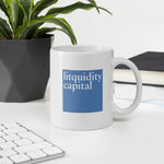 Load image into Gallery viewer, Litquidity Capital Blue Logo Mug
