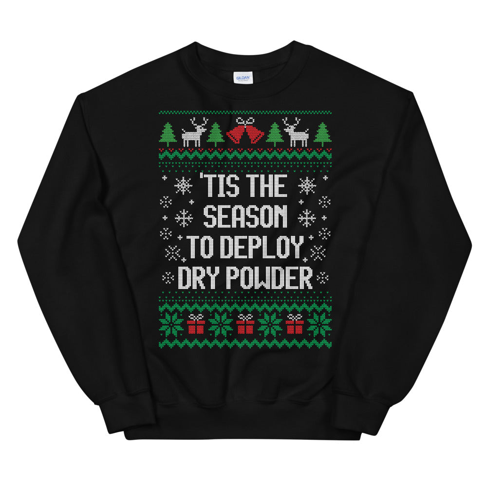 Dry Powder - Ugly Christmas Sweater
