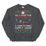 Load image into Gallery viewer, Supply Chain - Ugly Christmas Sweater
