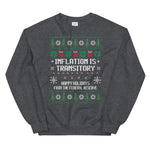 Load image into Gallery viewer, Inflation is Transitory - Ugly Christmas Sweater
